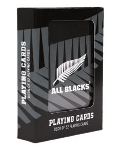 All Blacks Playing Cards