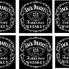 Jack Daniel's Coasters (Set of 6)