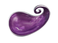 Koru Dish – Medium (Violet)