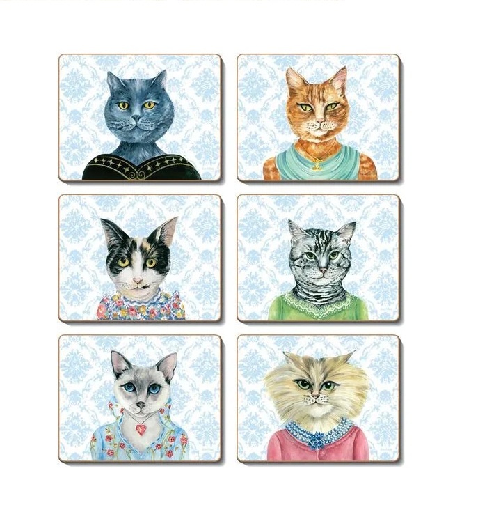Lady Cat Luncheon (Set of 6)