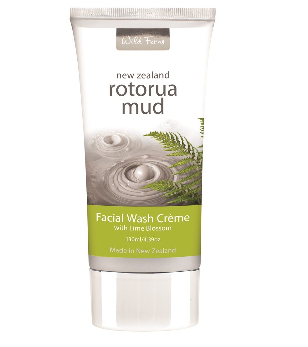 Rotorua Mud Facial Wash with Lime Blossom 130ml