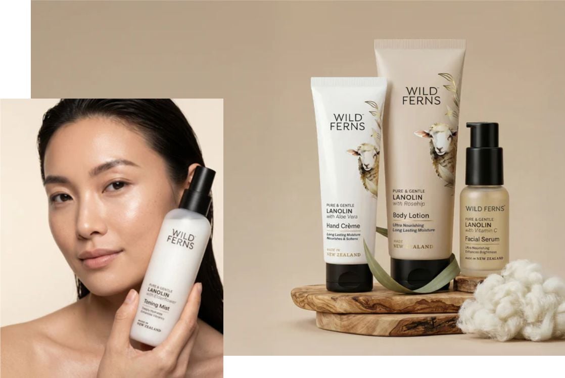 Wild Ferns Lanolin